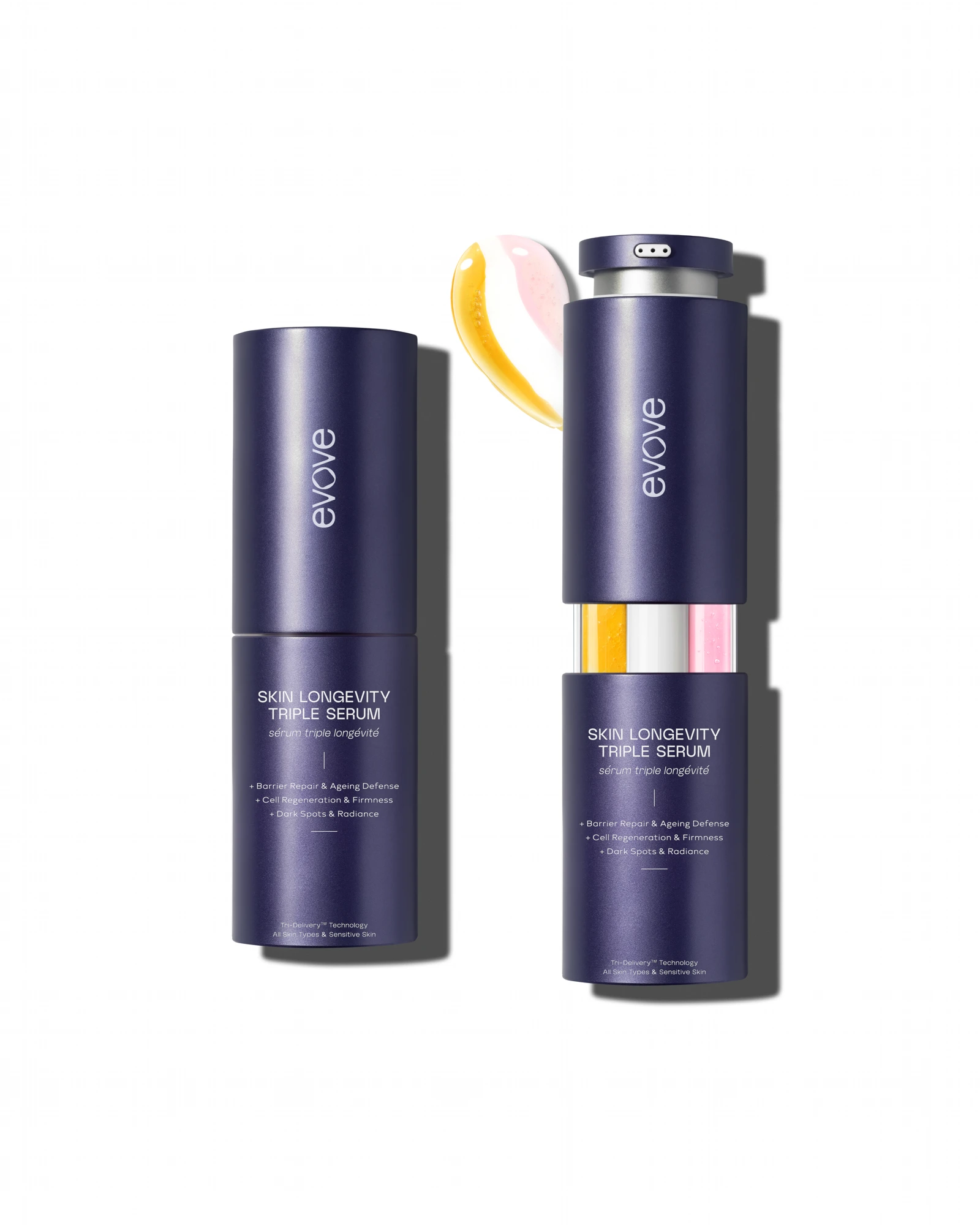 Evove Skin Longevity Triple Serum bottle